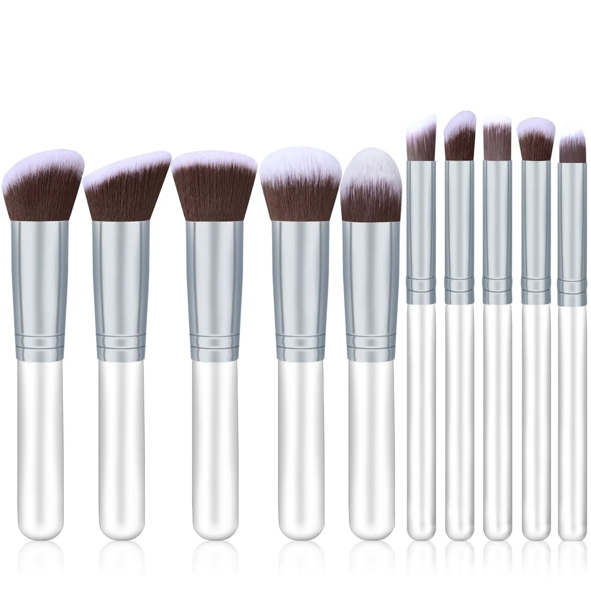 10pcs Makeup Brushes set Professional Powder Foundation Eyeshadow Make Up Brushes
10pcs Makeup Brushes set Professional Powder Foundation Eyeshadow Make Up Brushes
