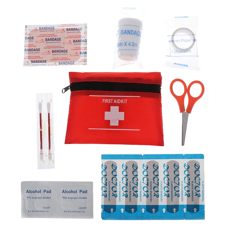 8pcs/set Household Waterproof Mini Outdoor Travel Car First Aid kit Home Small Medical Box Emergency Survival kit
8pcs/set Household Waterproof Mini Outdoor Travel Car First Aid kit Home Small Medical Box Emergency Survival kit
