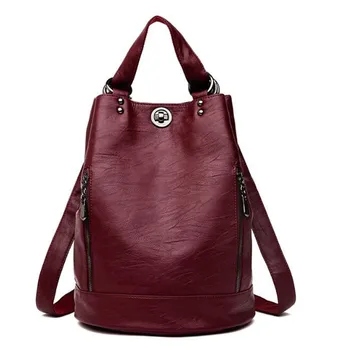 New 2020 Fashion Women PU Leather Backpack High Quality Youth Backpacks for Teenage Girls Female School Shoulder Bag Backpack
New 2020 Fashion Women PU Leather Backpack High Quality Youth Backpacks for Teenage Girls Female School Shoulder Bag Backpack
