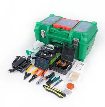 Fusion Splicer KOMSHINE FX37 Optical Fiber Fusion Splicing Machine Kit w/ Cleaver and otdr machine free shipping
Fusion Splicer KOMSHINE FX37 Optical Fiber Fusion Splicing Machine Kit w/ Cleaver and otdr machine free shipping