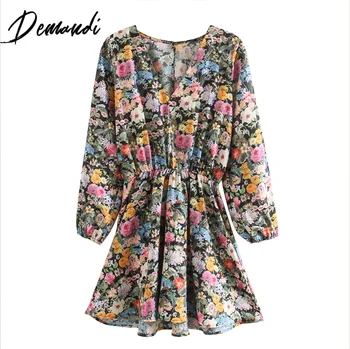 Demandi2020 European goods loose printed women's dress casual summer new loose printed dot dress female high waist wild
Demandi2020 European goods loose printed women's dress casual summer new loose printed dot dress female high waist wild