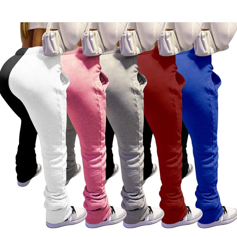 Fabric Stacked Pants with Pockets Autumn Color Patchwork Sweatshirt Women Drawstring Casual Active Outdoor Trousers
Fabric Stacked Pants with Pockets Autumn Color Patchwork Sweatshirt Women Drawstring Casual Active Outdoor Trousers