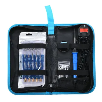 37Pcs 220V 60W Adjustable Soldering Iron Carving Pyrography Tool Soldering Welding Tips Kit Wood Embossing Burning Set
37Pcs 220V 60W Adjustable Soldering Iron Carving Pyrography Tool Soldering Welding Tips Kit Wood Embossing Burning Set