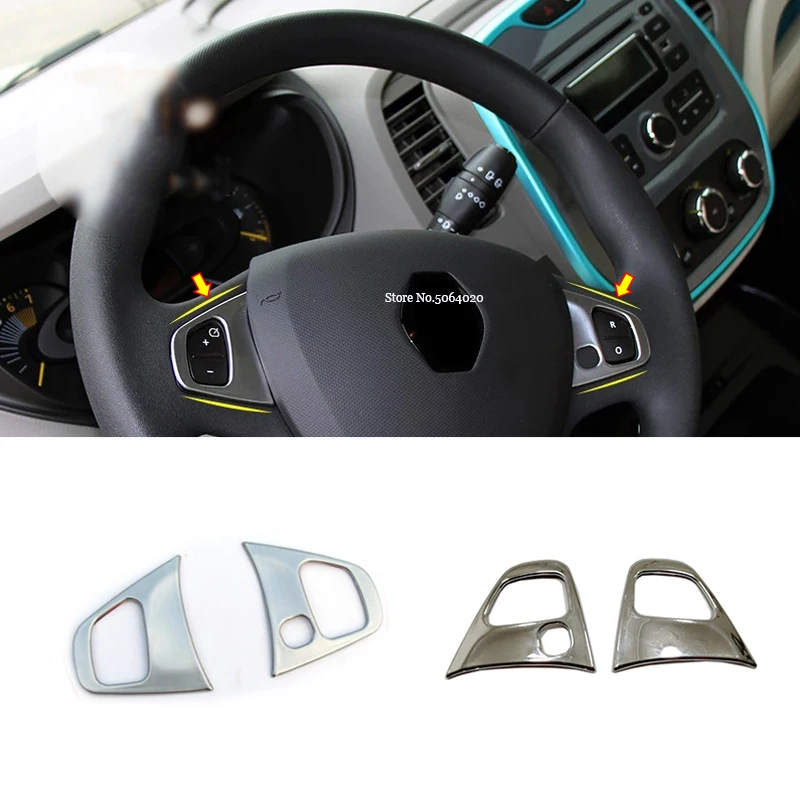 ABS Chrome For Renault Clio IV Clio 4 Hatchback 2013 2014 2015 2016 2017 2018 Car Steering wheel Button frame Cover Trim 2pcs
ABS Chrome For Renault Clio IV Clio 4 Hatchback 2013 2014 2015 2016 2017 2018 Car Steering wheel Button frame Cover Trim 2pcs