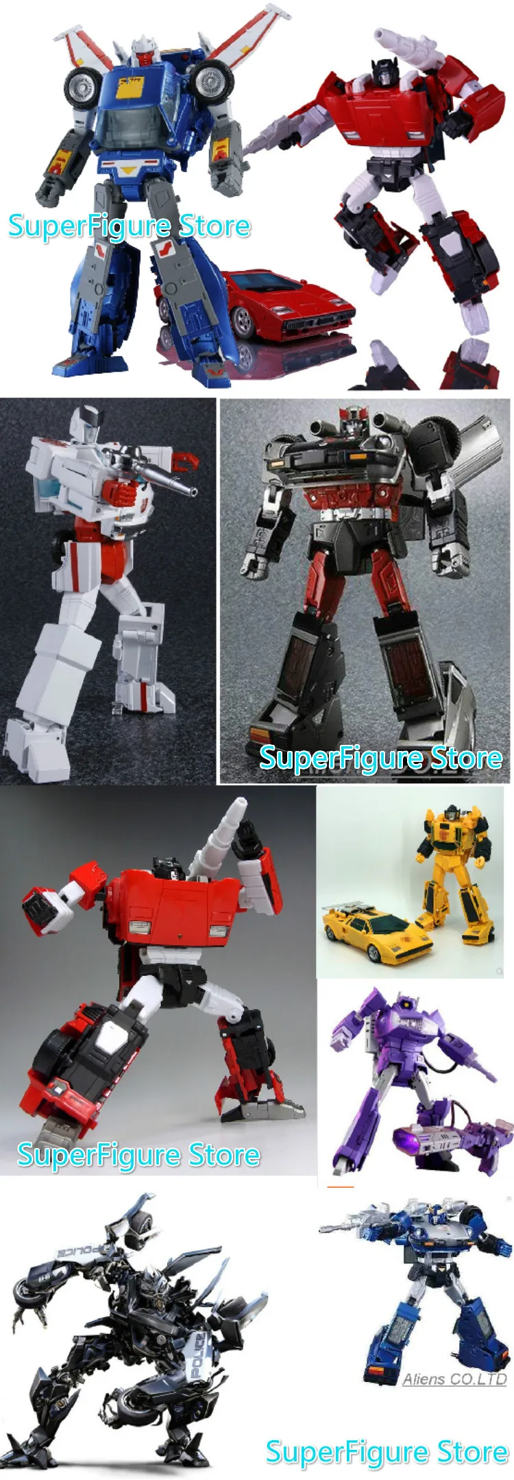 Takara Transformers Masterpiece Series MP13 MP36 MP21 MP22 Action KO Figure Toys 
