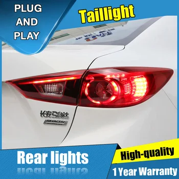 4PCS Car Styling for Mazda 3 Taillights 2014-2016 for 3 LED Tail Lamp+Turn Signal+Brake+Reverse LED light
4PCS Car Styling for Mazda 3 Taillights 2014-2016 for 3 LED Tail Lamp+Turn Signal+Brake+Reverse LED light