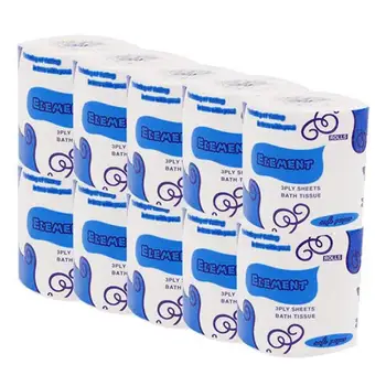 10pcs/bag 3ply White Toilet Tissue Hollow Replacement Roll Paper Clean Prevent Flu Cleaning Toilet Tissue Soft Toilet Paper 
10pcs/bag 3ply White Toilet Tissue Hollow Replacement Roll Paper Clean Prevent Flu Cleaning Toilet Tissue Soft Toilet Paper