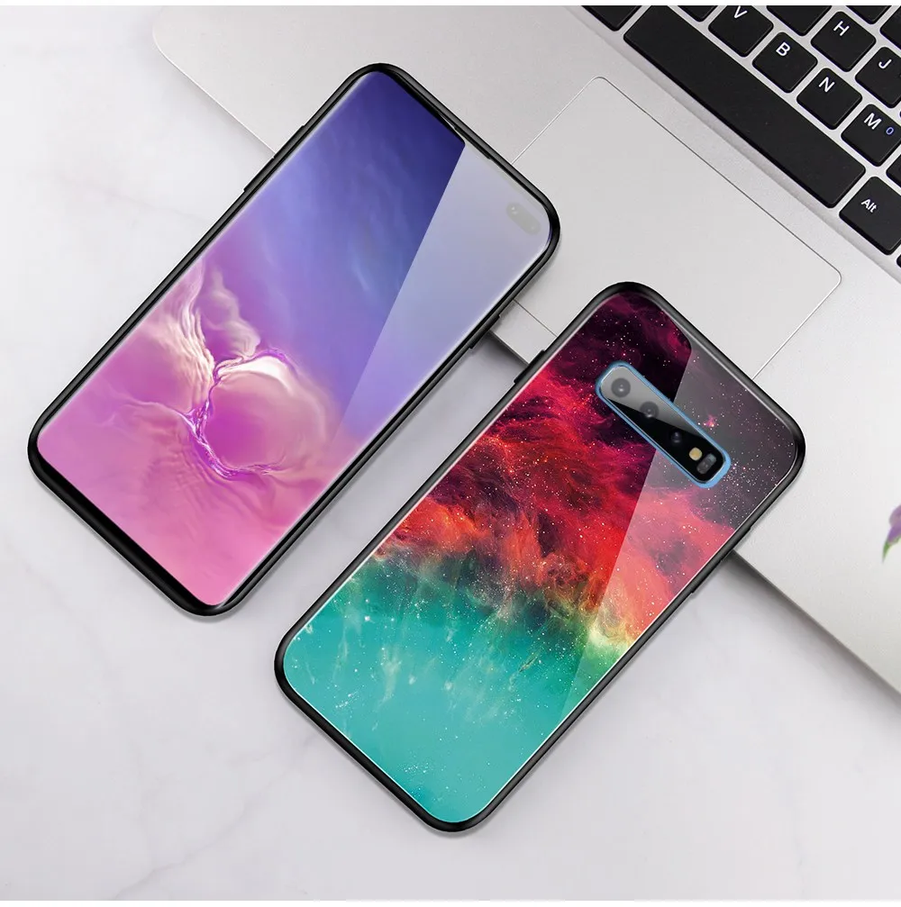 Gradient Tempered Glass Marble Case For Samsung Galaxy Note10 Pro Note 9 S10 S9 Plus S10 E A7 2018 Glass Protective Cover Funda
Gradient Tempered Glass Marble Case For Samsung Galaxy Note10 Pro Note 9 S10 S9 Plus S10 E A7 2018 Glass Protective Cover Funda