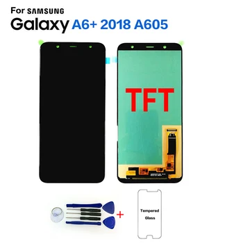 TFT For Samsung Galaxy A6+ A605 SM-A605F Display LCD Screen Replacement for samsung SM-A605FN A605G A605GN lcd display
TFT For Samsung Galaxy A6+ A605 SM-A605F Display LCD Screen Replacement for samsung SM-A605FN A605G A605GN lcd display