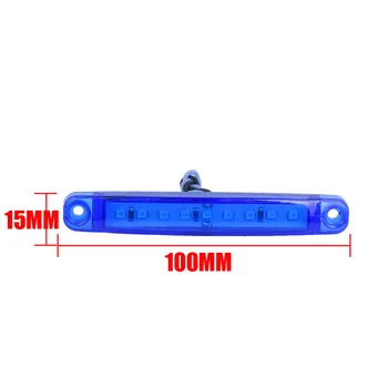 Replacement Side Lights Parts Car Bus Marker Waterproof 24V Lamp Bulbs ABS plastic Set Blue 9LED Truck
Replacement Side Lights Parts Car Bus Marker Waterproof 24V Lamp Bulbs ABS plastic Set Blue 9LED Truck