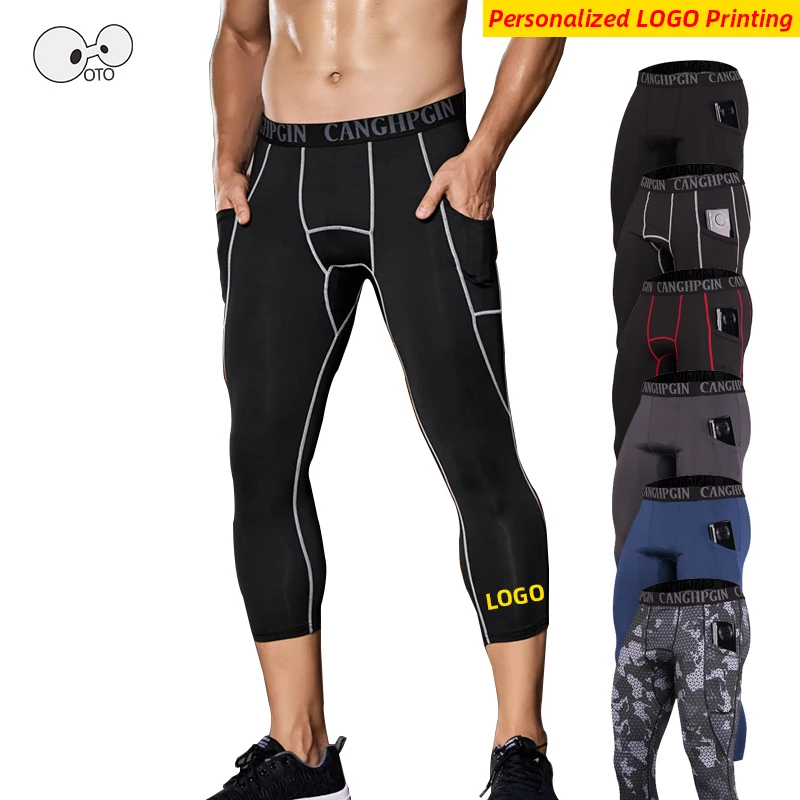 Компрессионные Капри с индивидуальным логотипом, трико для бега, мужские Леггинсы для тренажерного зала и фитнеса, быстросохнущая спортивная одежда, штаны для бега и упражнений 3/4
Компрессионные Капри с индивидуальным логотипом, трико для бега, мужские Леггинсы для тренажерного зала и фитнеса, быстросохнущая спортивная одежда, штаны для бега и упражнений 3/4