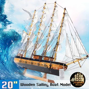 Sailboat Model with Led String Model Kits Retro Ship Crafts Handmade Wooden Sailing Boats Kids Toys Gift Light Decorations Gift
Sailboat Model with Led String Model Kits Retro Ship Crafts Handmade Wooden Sailing Boats Kids Toys Gift Light Decorations Gift