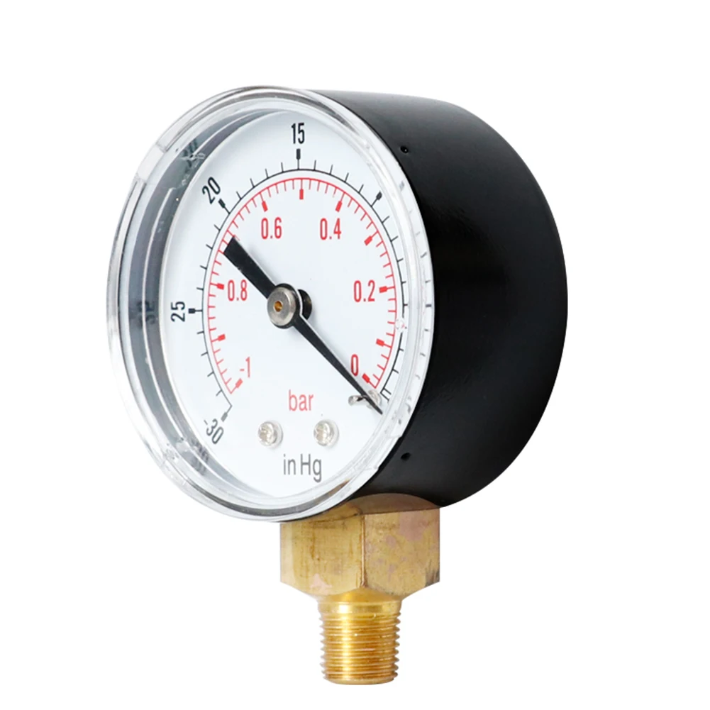 Vacuum Gauge New Boxed 50mm -1/0 Bar -30inHg 1/8 BSPT Bottom Connection Vacuum Manometer Manometer Vacuum
Vacuum Gauge New Boxed 50mm -1/0 Bar -30inHg 1/8 BSPT Bottom Connection Vacuum Manometer Manometer Vacuum