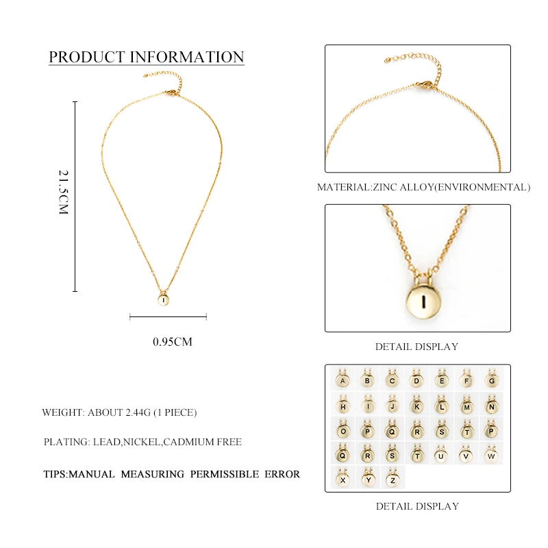 Wild_Free_DIY_Tiny_Lovely_Letter_Necklace_Pendants_Gold_Disc_Initials_Name_Necklace_For_Women_Girls