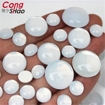 10mm 16mm 20mm Jelly white Round flatback Acrylic Rhinestone trim stones and crystals costume applique jewelry Accessories WC579 
10mm 16mm 20mm Jelly white Round flatback Acrylic Rhinestone trim stones and crystals costume applique jewelry Accessories WC579