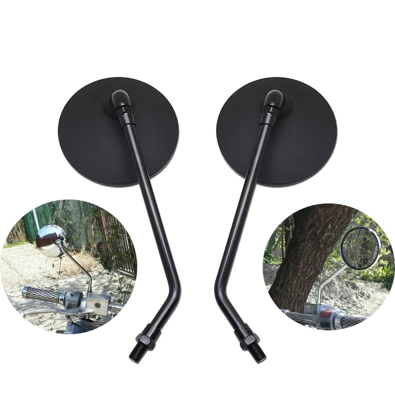 Universal Motorcycle Rear View Mirrors Cafe Racer Scooter Rearview Side Mirror For Yamaha virago xsr900 xsr700 Honda pcx 125
Universal Motorcycle Rear View Mirrors Cafe Racer Scooter Rearview Side Mirror For Yamaha virago xsr900 xsr700 Honda pcx 125
