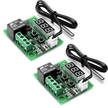 W1209 Display Digital Thermostat Module with Waterproof NTC Probe -50~110℃ Electronic Temperature Temp Control Module Switch
W1209 Display Digital Thermostat Module with Waterproof NTC Probe -50~110℃ Electronic Temperature Temp Control Module Switch
