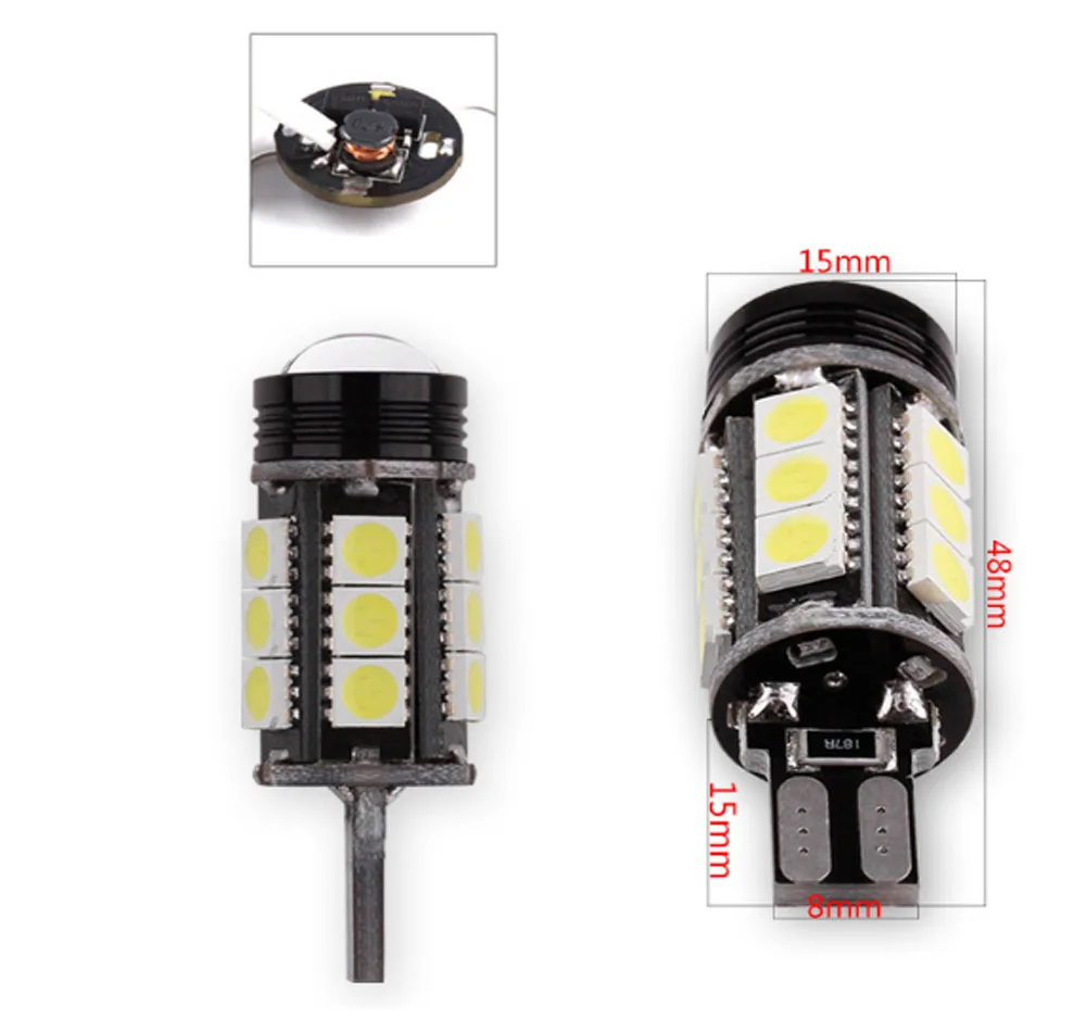 2PCS T15 W16W 921 912 T16 902 LED Bulbs High Power 5050 15 SMD Super Bright 1200LM Replace For Car Reversing Light White
2PCS T15 W16W 921 912 T16 902 LED Bulbs High Power 5050 15 SMD Super Bright 1200LM Replace For Car Reversing Light White