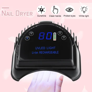 Nail Dryer LED UV Lamp 64W For All Gels 32 Leds UV Lamp for Nail Machine AC 100-240V 50/60HZ For Manicure Gel Nail Drying Lamp
Nail Dryer LED UV Lamp 64W For All Gels 32 Leds UV Lamp for Nail Machine AC 100-240V 50/60HZ For Manicure Gel Nail Drying Lamp