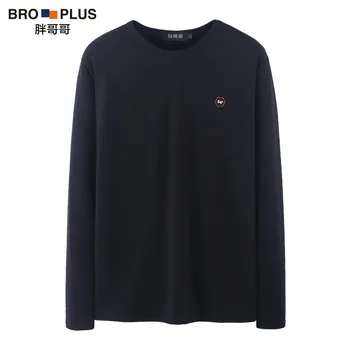 Men's Large Long-Sleeved T-shirt for Early Autumn Men's Large Fat round Neck Casual Loose Cotton Bottoming Shirt
Men's Large Long-Sleeved T-shirt for Early Autumn Men's Large Fat round Neck Casual Loose Cotton Bottoming Shirt