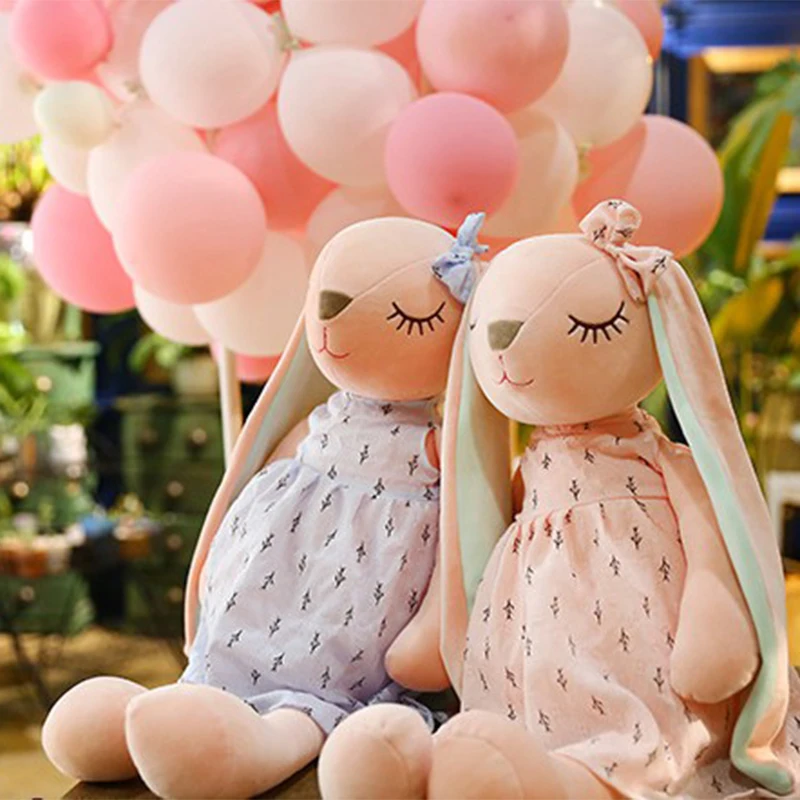 Hot Sale New Arrive Long Ears Cute Rabbit Doll Baby Soft Plush Toys For Children Rabbit Sleeping Animal Stuffed Plush for Gifts 
Hot Sale New Arrive Long Ears Cute Rabbit Doll Baby Soft Plush Toys For Children Rabbit Sleeping Animal Stuffed Plush for Gifts
