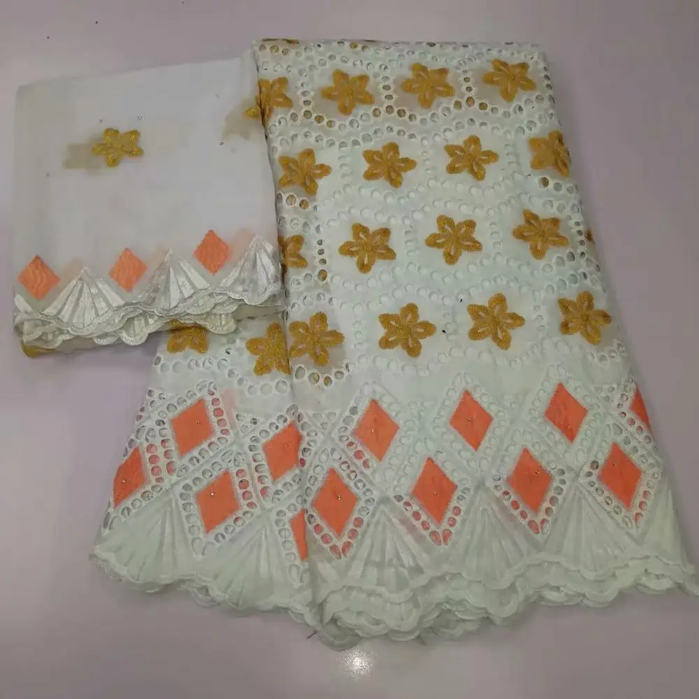 Latest African Laces 2020 Embroidery Cotton Lace Nigeria Wedding Indian Swiss Voile Lace Fabric for Women
Latest African Laces 2020 Embroidery Cotton Lace Nigeria Wedding Indian Swiss Voile Lace Fabric for Women