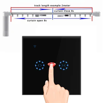 Wi-Fi Curtain Shutter Motor Door Smart Switch Upgrade Control Surface working with Amazon Alexa/Echo, Google Home
Wi-Fi Curtain Shutter Motor Door Smart Switch Upgrade Control Surface working with Amazon Alexa/Echo, Google Home