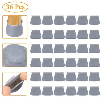 36Pcs Round Silicone Table Chair Feet Cover Floor Protector Furniture Feet Anti-Scratch Protective Pad Anti-Slip Chair Leg Caps
36Pcs Round Silicone Table Chair Feet Cover Floor Protector Furniture Feet Anti-Scratch Protective Pad Anti-Slip Chair Leg Caps