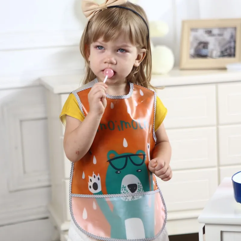 Adjustable Baby Bibs EVA Plastic Waterproof Lunch Feeding Bibs Baby Cartoon Feeding Cloth Children Apron Baby Accessories Stuff
Adjustable Baby Bibs EVA Plastic Waterproof Lunch Feeding Bibs Baby Cartoon Feeding Cloth Children Apron Baby Accessories Stuff