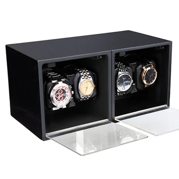 New 4+0 Carbon Fiber Leather Automatic Mechanical Watch Winder Holder Display Motor Rotator Shaker Box Mover Winding Remontoir
New 4+0 Carbon Fiber Leather Automatic Mechanical Watch Winder Holder Display Motor Rotator Shaker Box Mover Winding Remontoir