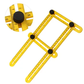 1Set Professional Template Tool Angle Measuring Protractor Multi-Angle Ruler Builders Craftsmen Engineers Layout Tool
1Set Professional Template Tool Angle Measuring Protractor Multi-Angle Ruler Builders Craftsmen Engineers Layout Tool
