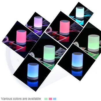 Colorful Night Light With Bluetooth Speaker Smart Portable Wireless Speaker Touch Control Desk Lamp
Colorful Night Light With Bluetooth Speaker Smart Portable Wireless Speaker Touch Control Desk Lamp