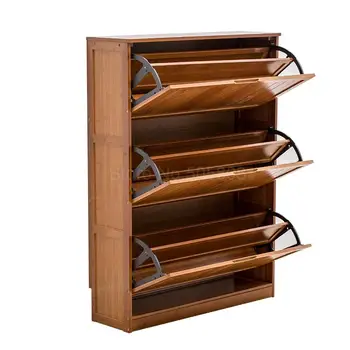 Flip bucket shoe simple home space multi-layer door dustproof porch solid wood shoe rack
Flip bucket shoe simple home space multi-layer door dustproof porch solid wood shoe rack