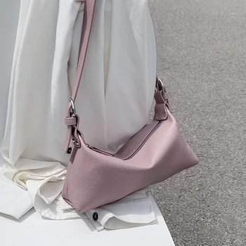 High Quality Baguette Bags for Women 2020 PU Leather Shoulder Bag Sac Femme Luxury Handbags Women Designer Bag Sac A Main 
High Quality Baguette Bags for Women 2020 PU Leather Shoulder Bag Sac Femme Luxury Handbags Women Designer Bag Sac A Main