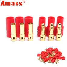 5/10 Pair AMASS 3.5mm three-core 3X3.5mm Bullet Connectors with Housing for Brush less Motor install
5/10 Pair AMASS 3.5mm three-core 3X3.5mm Bullet Connectors with Housing for Brush less Motor install