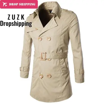 Drop ShippingMens Slim Fit Trench Coat Long Section Outwear Jaqueta Spring Autumn Casual Pea Coat Men Wear Double Breasted Xxl 
Drop ShippingMens Slim Fit Trench Coat Long Section Outwear Jaqueta Spring Autumn Casual Pea Coat Men Wear Double Breasted Xxl