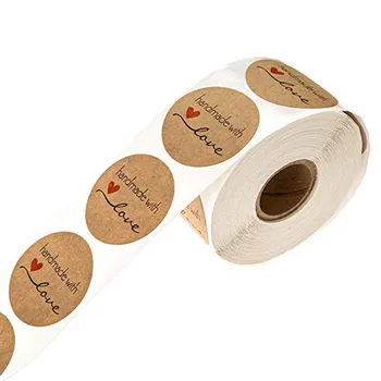 Kraft Round Handmade Stickers Labels 500 Labels / roll Scrapbooking Packaging Label Stationery Sticker Labels stickers
Kraft Round Handmade Stickers Labels 500 Labels / roll Scrapbooking Packaging Label Stationery Sticker Labels stickers