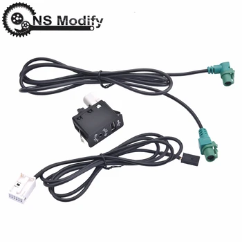 NS Modify Car AUX USB Socket Switch Audio Cable Harness Wire For BMW E60 E61 E63 E64 E87 E90 E70 F25 1 Set For Car Auto
NS Modify Car AUX USB Socket Switch Audio Cable Harness Wire For BMW E60 E61 E63 E64 E87 E90 E70 F25 1 Set For Car Auto