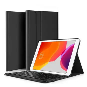 Newest Detachable Bluetooth Keyboard for iPad Ultra Thin Portable Bluetooth Wireless Keyboard with PU Case for 10.2 inch Tablet
Newest Detachable Bluetooth Keyboard for iPad Ultra Thin Portable Bluetooth Wireless Keyboard with PU Case for 10.2 inch Tablet