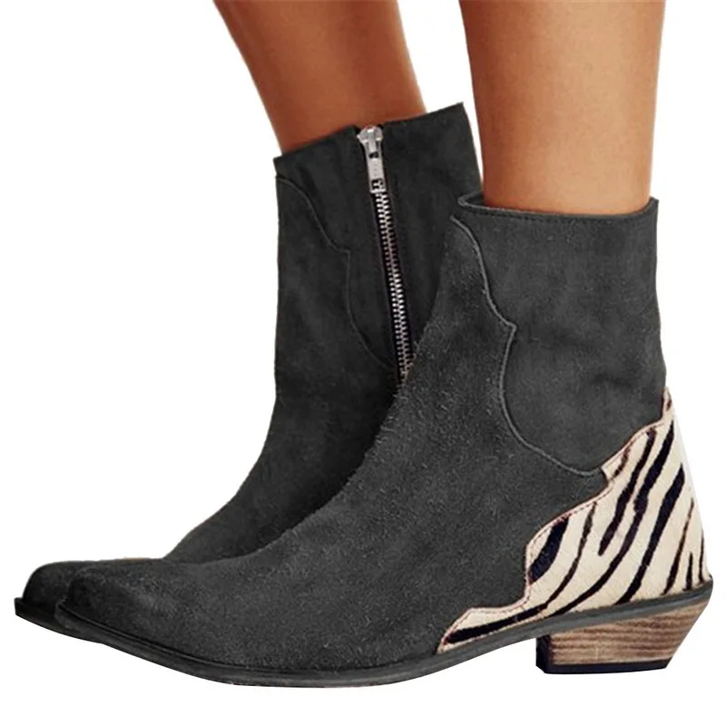 SHUJIN 2019 Winter Leopard Print Sexy Pointed Toe Ankle Boots Women Casual Spring Flats Botas Mujer Female Ankle Boots Shoes
SHUJIN 2019 Winter Leopard Print Sexy Pointed Toe Ankle Boots Women Casual Spring Flats Botas Mujer Female Ankle Boots Shoes