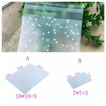 100pcs Frosted Cute Dots Plastic Pack Candy Cookie Soap Packaging Bags Cupcake Wrapper Self Adhesive Sample Gift Bag
100pcs Frosted Cute Dots Plastic Pack Candy Cookie Soap Packaging Bags Cupcake Wrapper Self Adhesive Sample Gift Bag