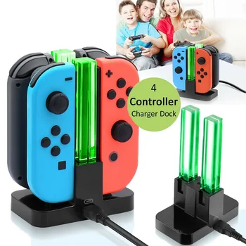 TIPTOP 4in1 Controller Charger Stand LED Charging Dock for Nintendo Switch Joy-Con Pro
TIPTOP 4in1 Controller Charger Stand LED Charging Dock for Nintendo Switch Joy-Con Pro