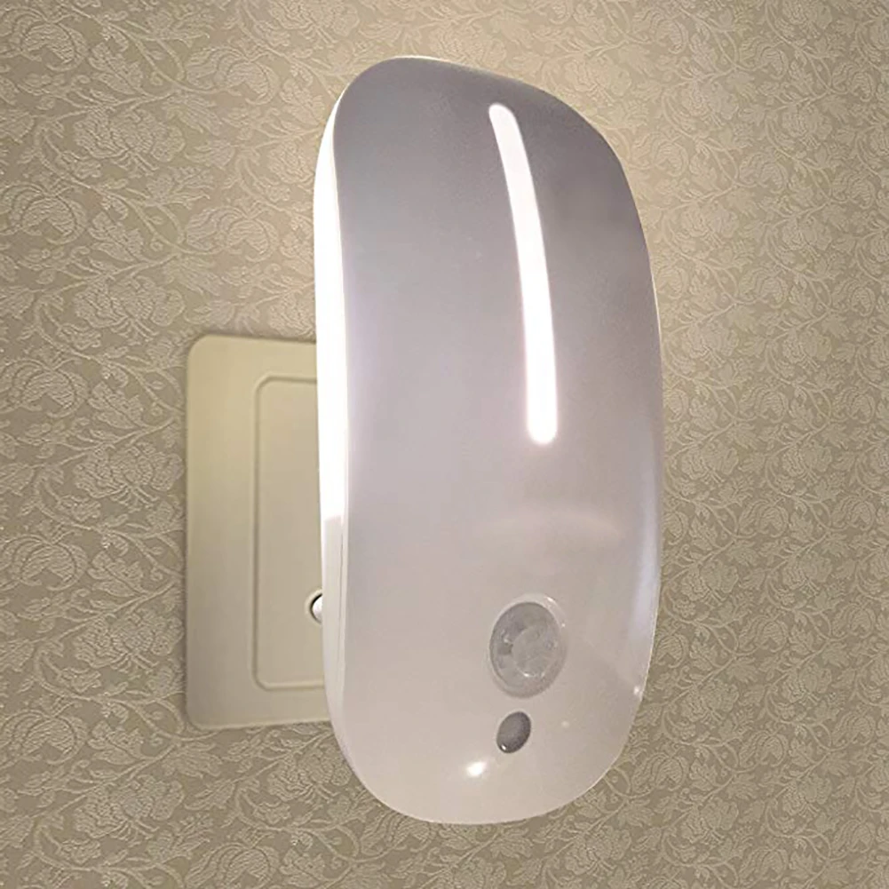 Durable Plastic Dusk To Dawn Bright Led Night Light Eye Protection Hallway Plug In Bedside Motion Sensor Stairway Lamp
Durable Plastic Dusk To Dawn Bright Led Night Light Eye Protection Hallway Plug In Bedside Motion Sensor Stairway Lamp
