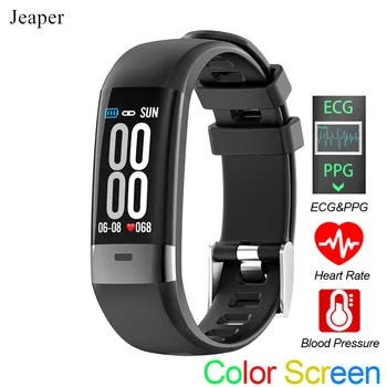 

Jeaper Smart Watch G36 ECG PPG Heart Rate Fitness Tracker Blood Pressure Bracelet Sleep Monitor Color Screen Smartwatch