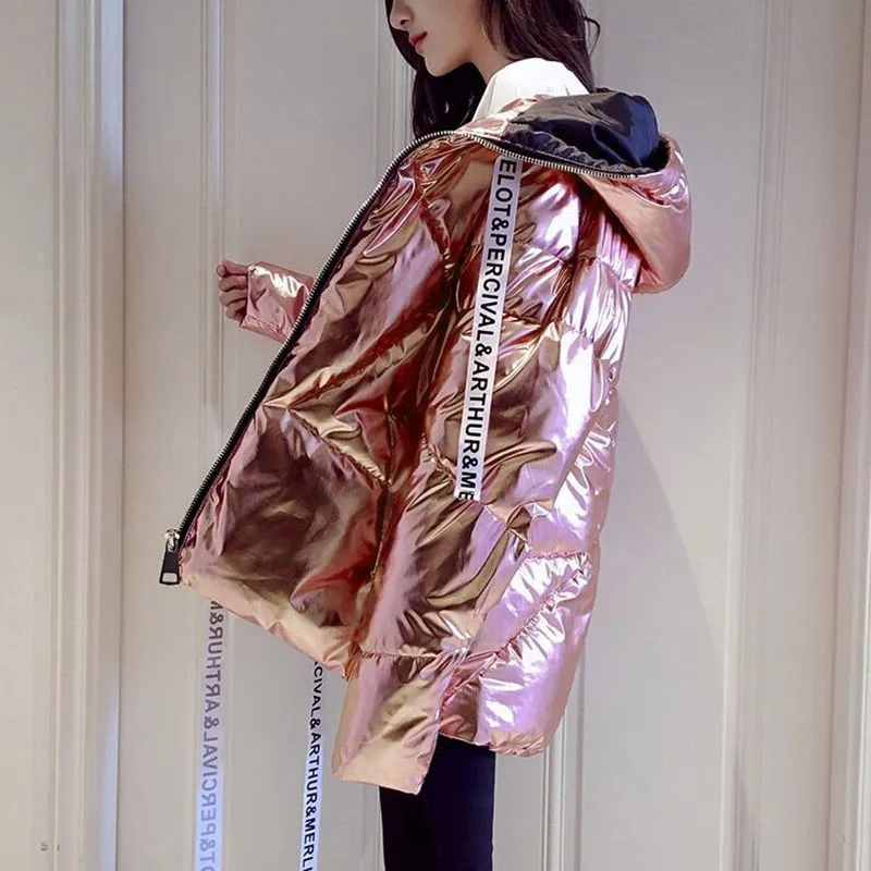Fashion Women Puffer Jacket Female Hooded Winter Coat Solid Glossy Warm Bubble Parka Abrigos Mujer Invierno 2019 Chaqueta Mujer
Fashion Women Puffer Jacket Female Hooded Winter Coat Solid Glossy Warm Bubble Parka Abrigos Mujer Invierno 2019 Chaqueta Mujer