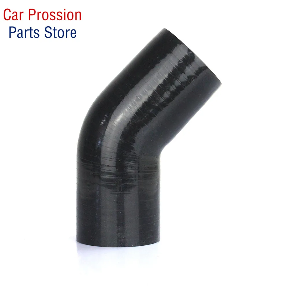 

Silicone Elbow Hose 45 Degree 38 51 57 63 70 76 83 89 102MM Rubber Joiner Bend Tube for Turbo Cold Air Intake Connection
