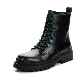 Plus Size Motorcycle Boots Mujer Boots Ankle Boots For Women Women Winter Boots Non-slip Lace Up Genuine Split Leather Shoes
Plus Size Motorcycle Boots Mujer Boots Ankle Boots For Women Women Winter Boots Non-slip Lace Up Genuine Split Leather Shoes