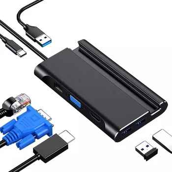 5 in1 USB C HUB USB-C to HDMI Micro SD/TF Card Reader Adapter for MacBook Samsung Galaxy S9/S8 Huawei P20 Pro Type C USB 3.0 HUB
5 in1 USB C HUB USB-C to HDMI Micro SD/TF Card Reader Adapter for MacBook Samsung Galaxy S9/S8 Huawei P20 Pro Type C USB 3.0 HUB