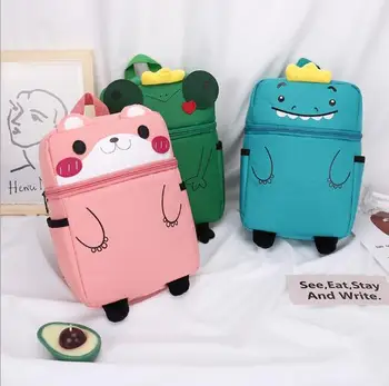 New baby backpack nylon children's school bag elementary school kindergarten school bag cartoon animal outdoor travel
New baby backpack nylon children's school bag elementary school kindergarten school bag cartoon animal outdoor travel