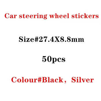 50pcs Steering Wheel Sticker 3D Aluminium Alloy Steering Wheel Badge Emblem 3D Car Sticker For Audi Sline S-line RS
50pcs Steering Wheel Sticker 3D Aluminium Alloy Steering Wheel Badge Emblem 3D Car Sticker For Audi Sline S-line RS